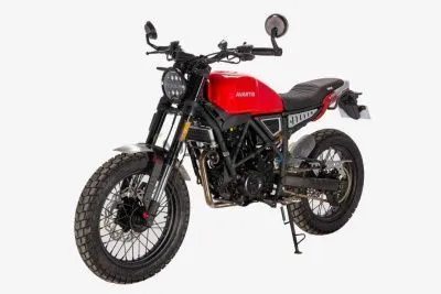 Мотоцикл дорожный Avantis (Авантис) City 250 (Fuego Scrambler 250) красный с ПТС