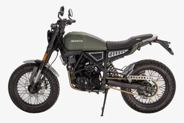 Мотоцикл дорожный Avantis (Авантис) City 250 (Fuego Scrambler 250) хаки с ПТС | Мототека