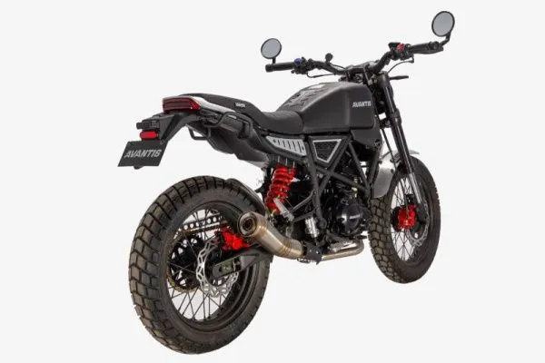 Мотоцикл дорожный Avantis (Авантис) City 250 (Fuego Scrambler 250) чёрный с ПТС | Мототека