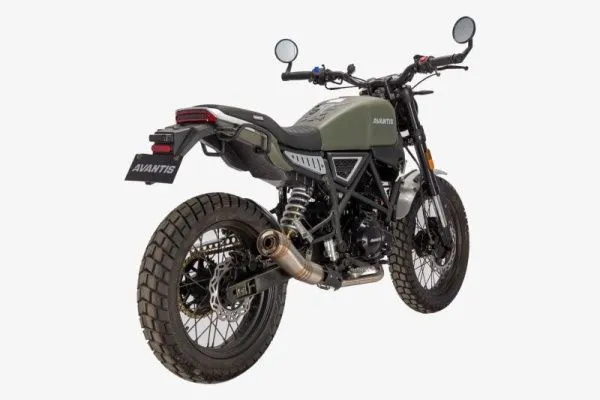 Мотоцикл дорожный Avantis (Авантис) City 250 (Fuego Scrambler 250) хаки с ПТС | Мототека