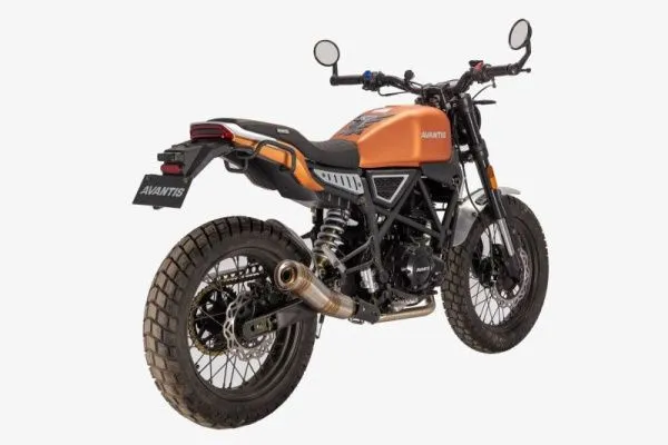 Мотоцикл дорожный Avantis (Авантис) City 250 (Fuego Scrambler 250) оранжевый с ПТС | Мототека