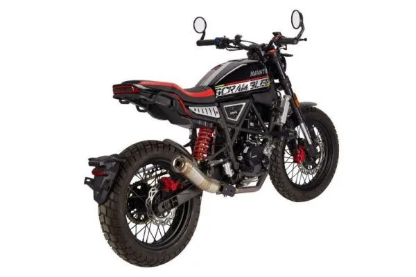 Мотоцикл Avantis (Авантис) City New 250 чёрный/красный с ПТС | Мототека