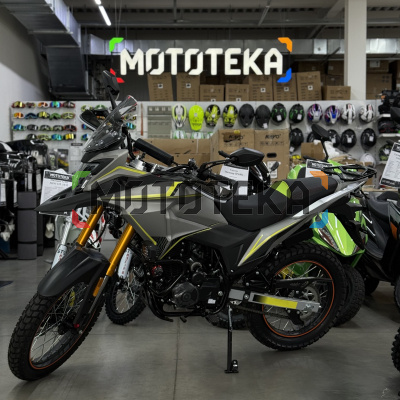 Мотоцикл дорожный Мотомир CORSAR 250 серый/зелёный с ПТС