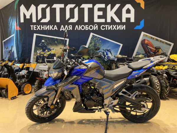 Мотоцикл дорожный Regulmoto (Регулмото) T - Leopard 300 синий с ПТС | Мототека