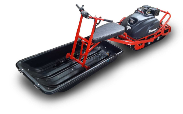 Мотобуксировщик Тофалар 500 с модулем Толкач стандарт. 15 л.с.. с реверсом. катковая Мотобуксировщик Тофалар 500 с модулем Толкач стандарт. 15 л.с.. с реверсом. катковая