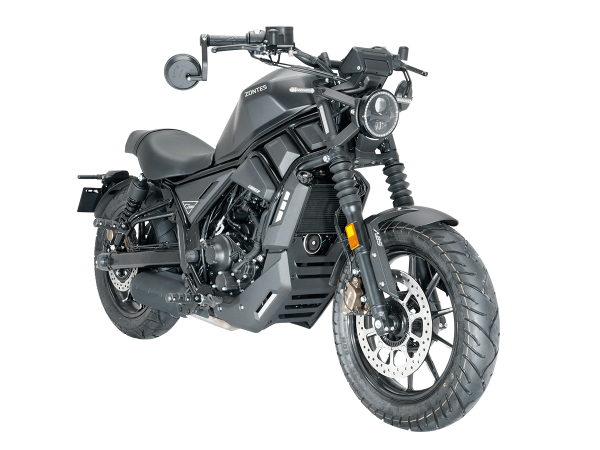 Мотоцикл дорожный ZONTES (Зонтес) ZT200-C (4T ZT168ML EFI) 16/16 (2024 г.) чёрный с ПТС | Мототека