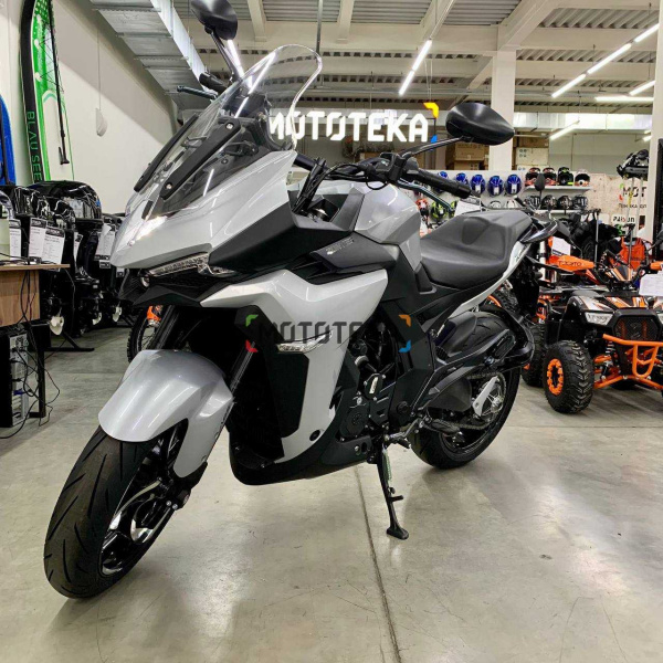Мотоцикл дорожный Zontes (Зонтес) ZT350 - X1 серебристый с ПТС | Мототека