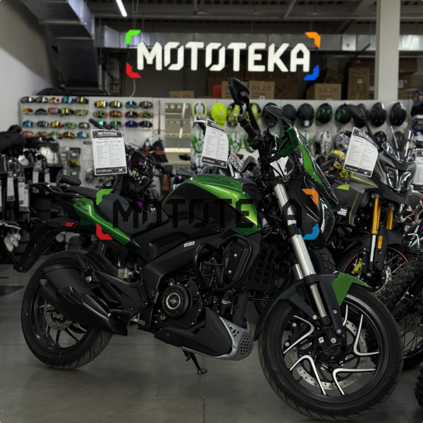 Мотоцикл дорожный BAJAJ (Баджадж) Dominar 400UG Touring зелёный с ПТС | Мототека
