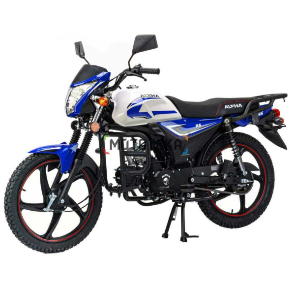 Мопед MotoLand (Мотолэнд) Альфа RS 11 (LM48-B) синий (А) | Мототека
