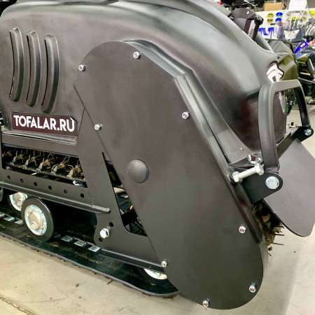 картинка Мотобуксировщик Тофалар 500 с модулем Тягач стандарт. 15 л.с.. катковая от магазина Мототека Мотобуксировщик Тофалар 500 с модулем Тягач стандарт. 15 л.с.. катковая - купить с доставкой, по выгодной цене в интернет-магазине Мототека