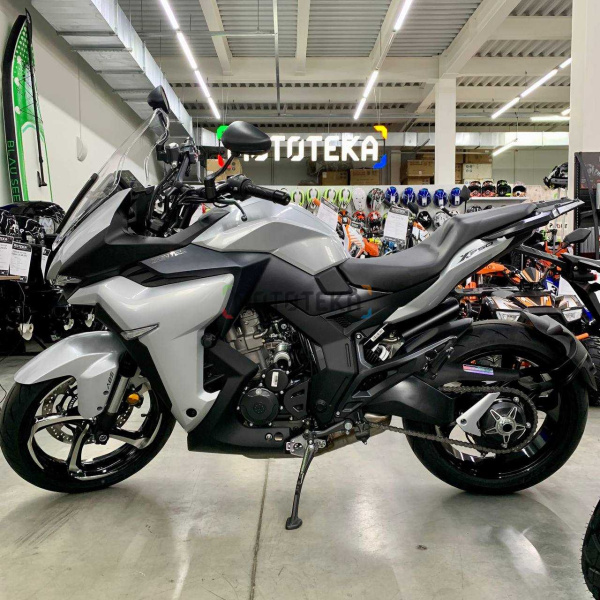 Мотоцикл дорожный Zontes (Зонтес) ZT350 - X1 серебристый с ПТС | Мототека